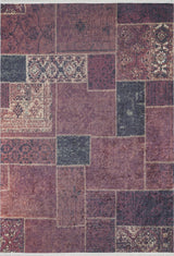 machine-washable-area-rug-Patchwork-Collection-Red-JR1712