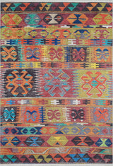 machine-washable-area-rug-Tribal-Ethnic-Collection-Multicolor-JR1959